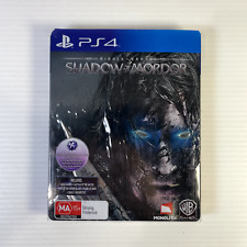 Middle Earth Shadow Of Mordor Sony Playstation 4 PS4 Jogo Steelbook | AUS PAL, usado comprar usado  Enviando para Brazil