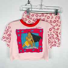 Conjunto de Pijama Cómodo Informal Princesa Rosa Disney Pocahontas De Colección Niñas Talla M segunda mano  Embacar hacia Argentina