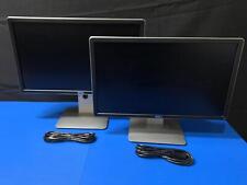 Lot of 2 Dell P2214HB Widescreen 21.5" 1080p USB FHD LED VGA DVI Monitor for sale  Shipping to South Africa