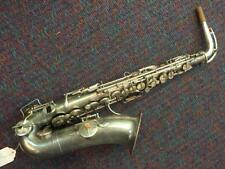 Saxofone Alto Evette & Schaeffer, Paris Vintage/Antigo Feito c.1916 Revisado! comprar usado  Enviando para Brazil