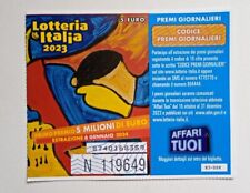 Biglietto lotteria italia usato  Poggibonsi