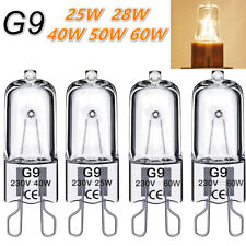 G9 Halogenlampe 25W 28W 40W 50W 60W Warmweiß Leuchtmittel Birne Stiftsockellampe comprar usado  Enviando para Brazil