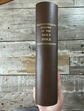 Livro de religião antigo de 1866 "História da Bíblia Sagrada" ilustrado comprar usado  Enviando para Brazil