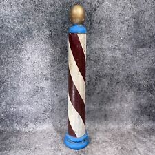 wooden barber pole for sale  Millsboro