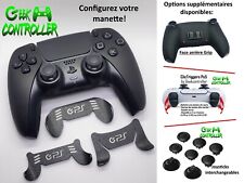 Manette Sony Ps5 Midnight Black + Palettes interchangeables type Burn/Scuf/Geek segunda mano  Embacar hacia Argentina