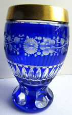 Vase cristal overlay d'occasion  Bonneuil-Matours