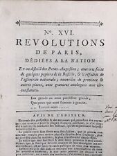 Abolición del esclavo 1789 judía Gran Bretaña Tréguier Grenoble Bastilla Besançon, usado segunda mano  Embacar hacia Argentina