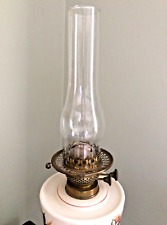 glass funnel oil lamp for sale  LIVERPOOL
