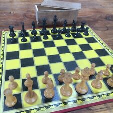 Vintage wooden chess for sale  Shipping to Ireland