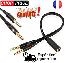 Cable adaptateur casque d'occasion  Fenain