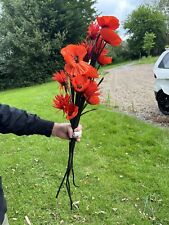 Large artificial poppy for sale  BRENTWOOD
