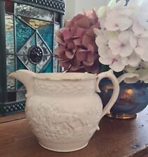 Antique creamware hunting for sale  LONDON