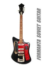 Bajo Guitarra Eléctrica Soviética De Colección FORMANTA 6 Cuerdas , usado segunda mano  Embacar hacia Argentina