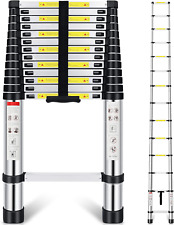 Used, Telescoping Ladder 16.5FT, Telescopic Extension Ladder, Aluminum Alloy Folding for sale  Shipping to South Africa