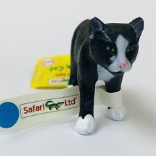 SAFARI LTD WILD MANX BLACK CAT SOLID PLASTIC REALISTIC TOY ANIMAL FIGURE for sale  Shipping to South Africa