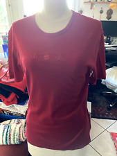 Tee shirt rouge d'occasion  Chatou