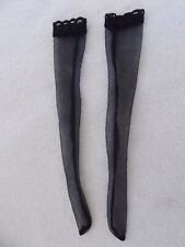 Meias de nylon 16" tamanho boneca Gene preta mangueira comprar usado  Enviando para Brazil