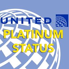 United Platinum Status / Instant Upgrade / Valid for 120 Days for sale  Shipping to South Africa