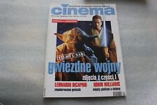 Cinema 4/1999 Star Wars Episode 1, Leonardo Dicaprio, Robin - POLISH MAGAZINE, używany na sprzedaż  PL