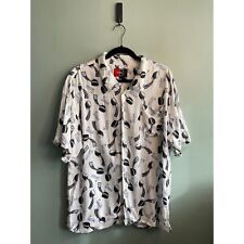 Vintage y2k Discover 2006 Conference Film Print Button Shirt Retro Men’s Size XL for sale  Shipping to South Africa