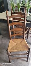 seat rush wood chairs for sale  Columbus
