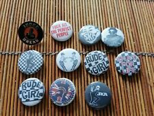 Assorted ska badges for sale  BRENTWOOD