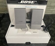 Altavoces Bose Silver Computer MusicMonitor, PC de escritorio con caja, control remoto y manual segunda mano  Embacar hacia Mexico