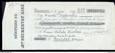 1907 heritiers secrestat d'occasion  France