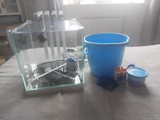 white fish tank stand for sale  WARRINGTON