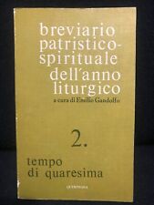 Breviario patristico spiritual usato  Roma