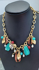 Necklace chunky blue for sale  HIGHBRIDGE