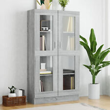 Vitrine cabinet grey for sale  SOUTHALL