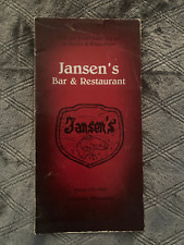Jansen bar restaurant for sale  Machesney Park