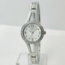Usado, Relógio feminino GUESS pulseira de prata cristal aço inoxidável 23 mm U1034L1 comprar usado  Enviando para Brazil