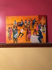 Used, African American Party/Dance Theme Oil Painting for sale  Shipping to South Africa