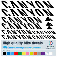 Canyon bike labels for sale  SHREWSBURY