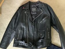 rocker leather jacket for sale  MIDDLESBROUGH