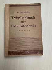 Tabellenbuch elektrotechnik wi gebraucht kaufen  Nordhausen