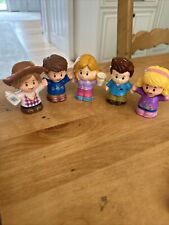 Lot of 5 Fisher Price Little Replacement Figures Emma Jack Dad Mom Little Farmer for sale  Shipping to South Africa