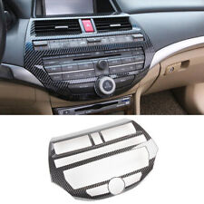 For Honda Accord 2008-2012 Carbon Fiber Color Center Console CD Panel Cover Trim for sale  Shipping to South Africa