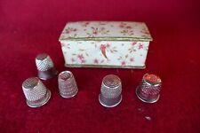 Vintage sewing thimbles for sale  Johnson