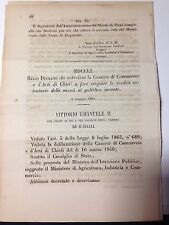 Regio decreto 1866 usato  Italia