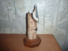 Nuthatch bird wooden for sale  HUNTLY