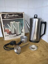 1970s Russell Hobbs Model 3010 Stainless Steel Auto Coffee Pot - Percolator GWO for sale  Shipping to South Africa
