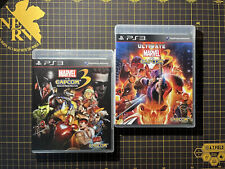 Lote 2 Marvel vs. Capcom 3: Ultimate & Fate of Two Worlds PlayStation 3 PS3 CLEAN, usado comprar usado  Enviando para Brazil