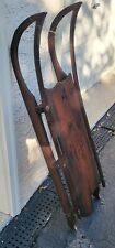 Antique wood sled for sale  Norristown