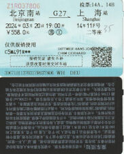 Ticket china schnellzug gebraucht kaufen  Wehrheim