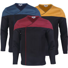 For Picard 2 Command Red Uniform Cosplay Starfleet Gold Blue Top Shirts Costume for sale  Rowland Heights