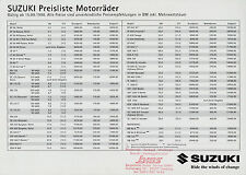 Suzuki preisliste motorrad gebraucht kaufen  Gladbeck