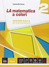 Matematica colori gialla usato  Italia